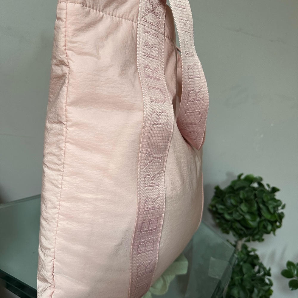 Burberry Pale Pink Logo Strap Tote - Picture 6 of 8